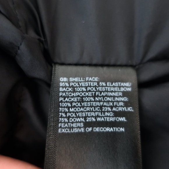 THE NORTH FACE FUTURELIGHT 550 HOODED DOWN COAT BLACK SIZE LARGE - Picture 10 of 11